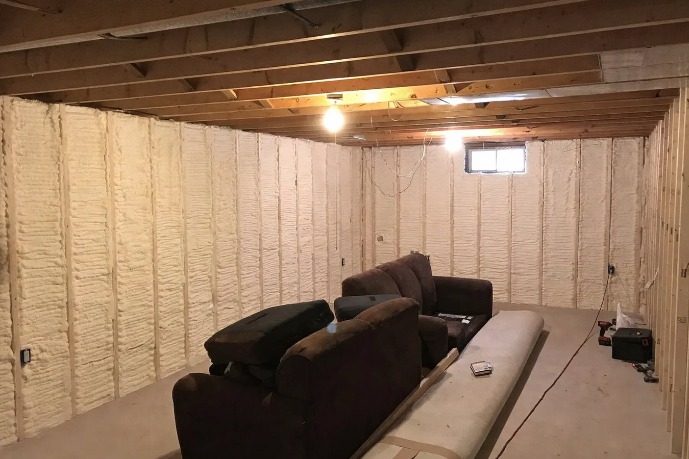 Basement insulation in Huntington, WV
