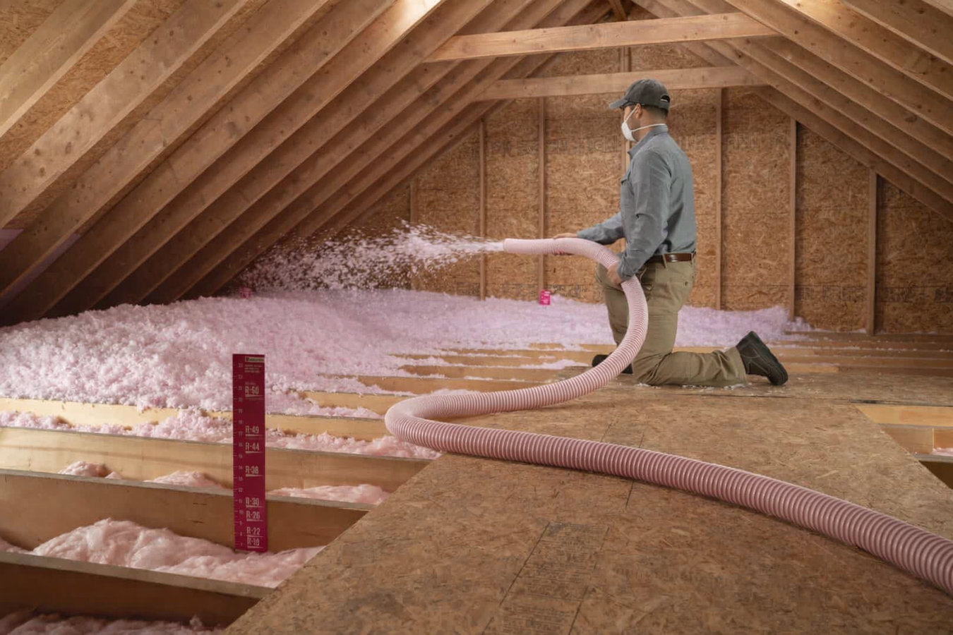 Blown-in insulation in Huntington, WV