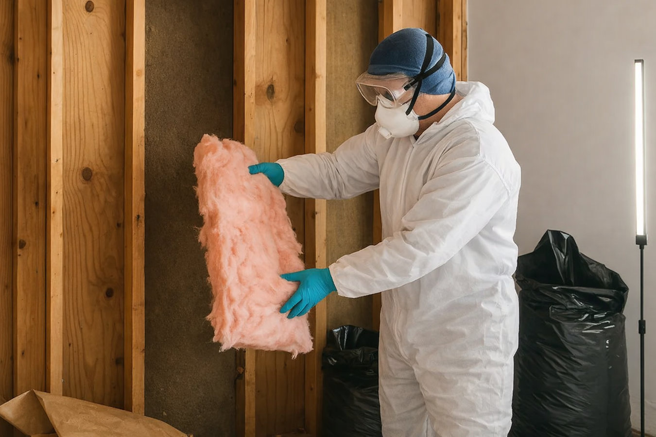 Insulation removal in Huntington, WV